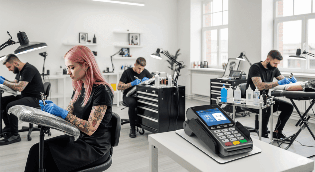 streamline payments, tattoo studios