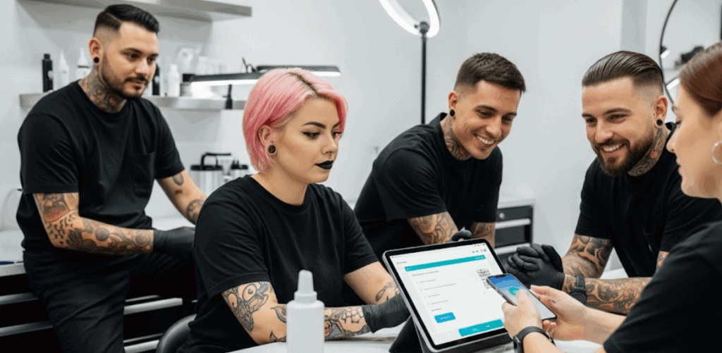streamline payments, tattoo studios