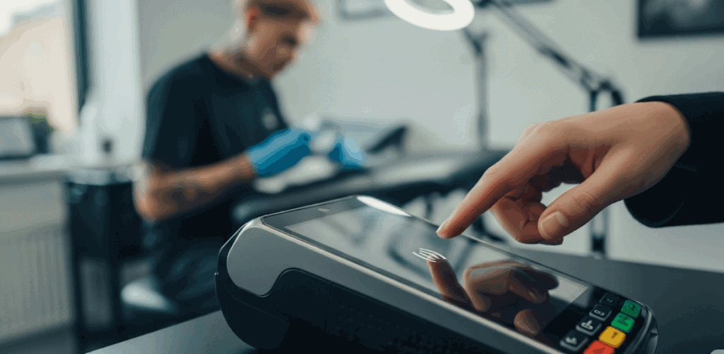 streamline payments, tattoo studios
